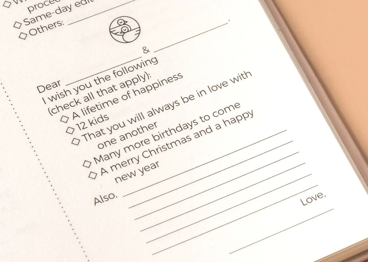 Wedding Guestbook The May Forever