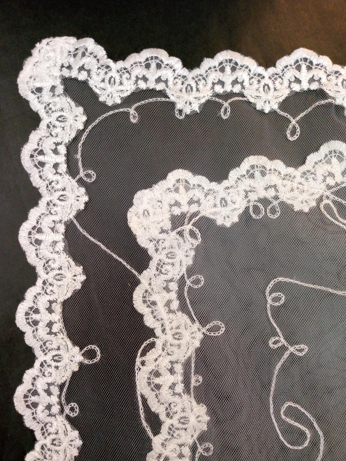 Secondary Veil Filipinina (Ecru)