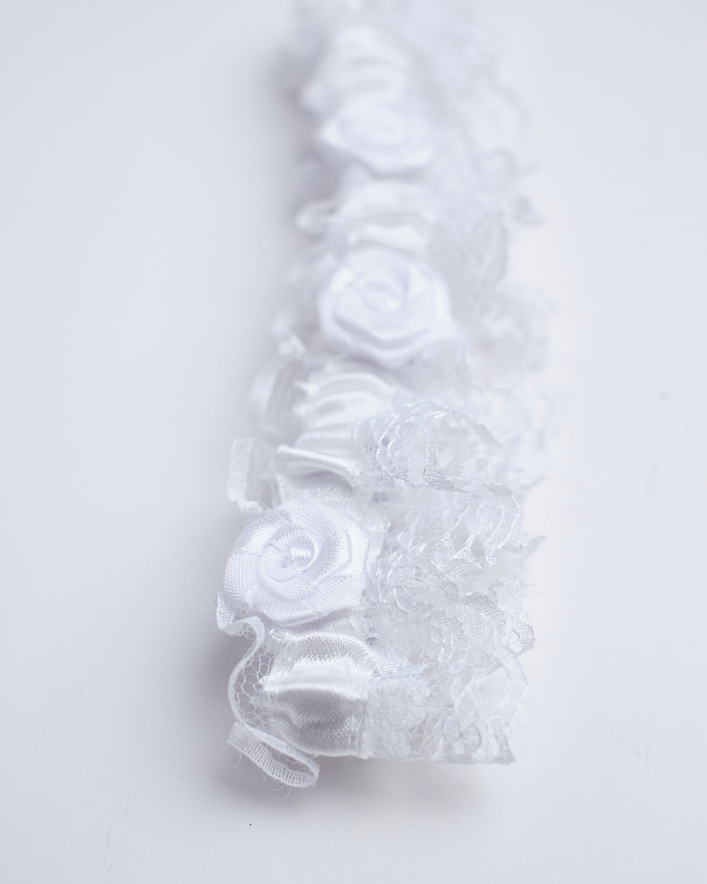 Wedding Garter Mini Lace (White)