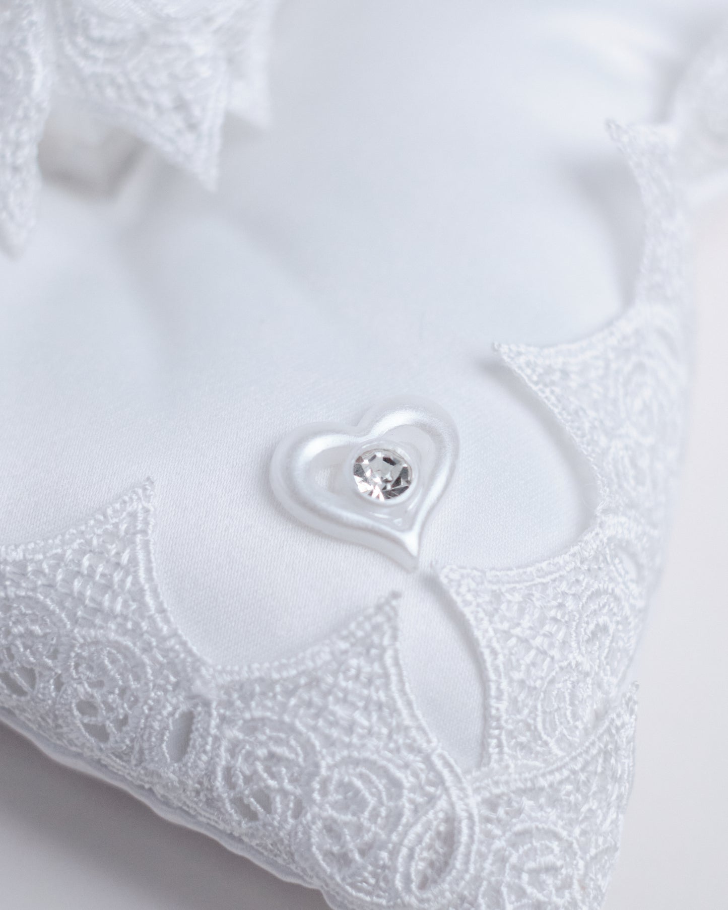Empress Lace Ring Pillow with Ring Box