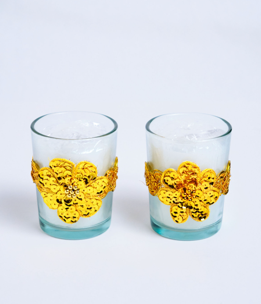 Offertory Candle Set Design 02 (Gold)