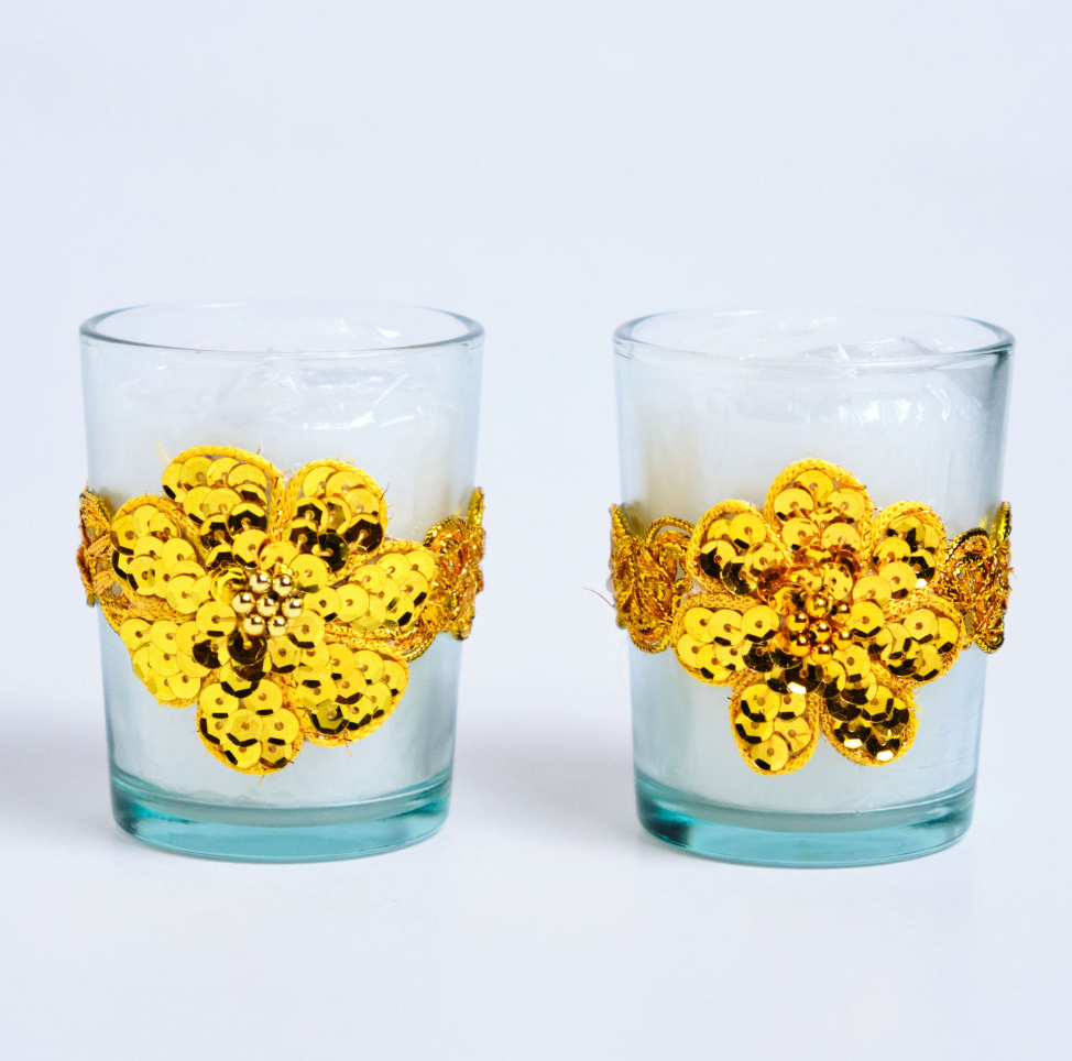 Offertory Candle Set Design 02 (Gold)