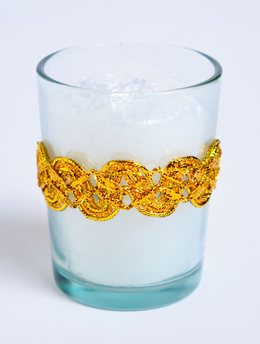 Offertory Candle Set Design 02 (Gold)