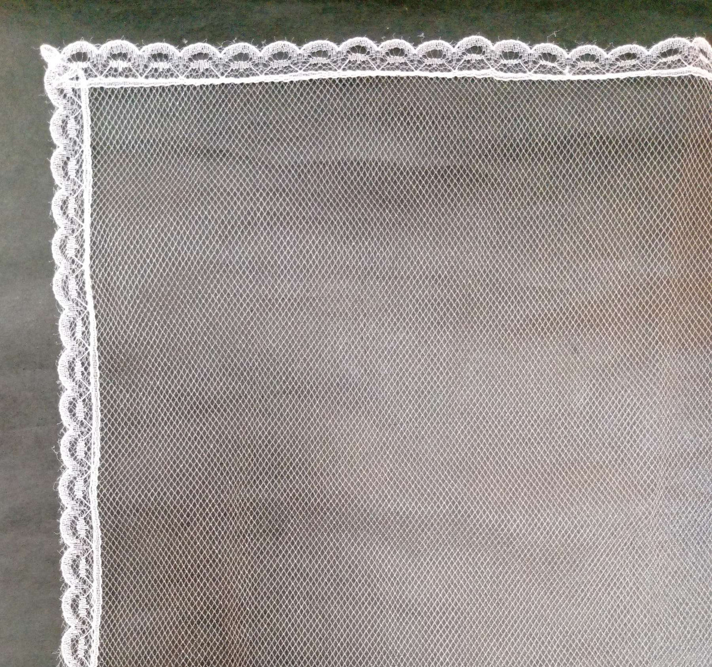 Secondary Veil Soft Tulle (White)