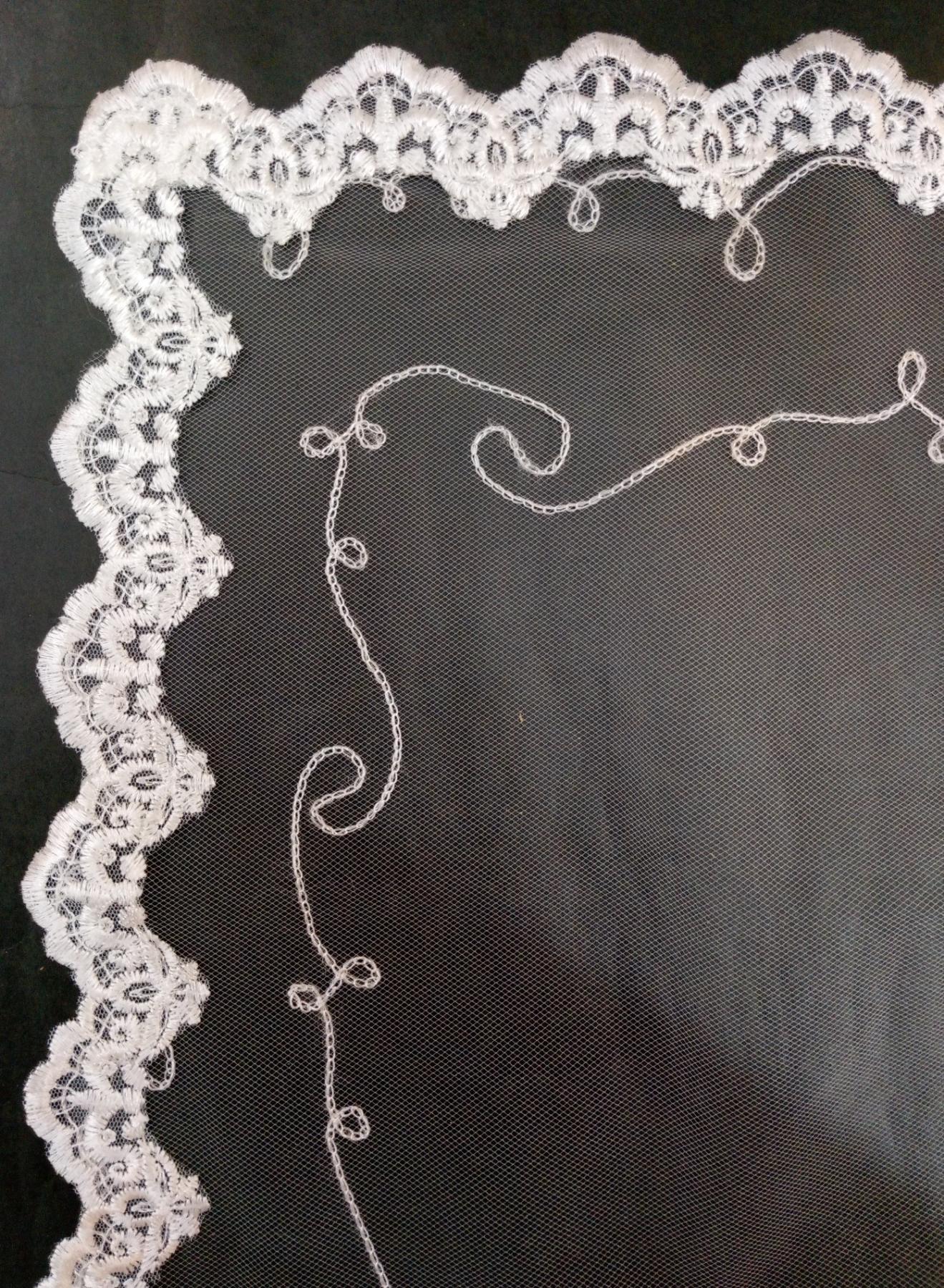 Secondary Veil Filipinina (Ecru)