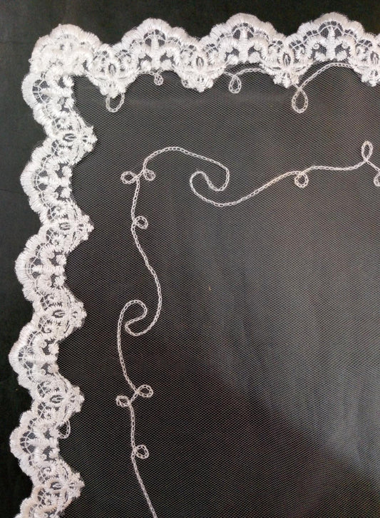 Secondary Veil Filipinina (Ecru)