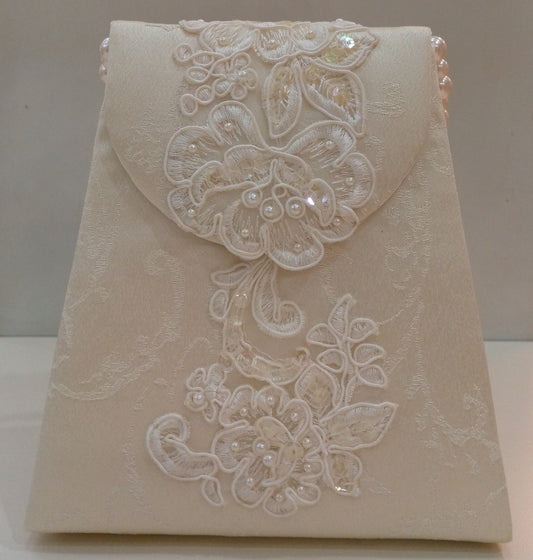 Bridal Bag Ecru Design 02
