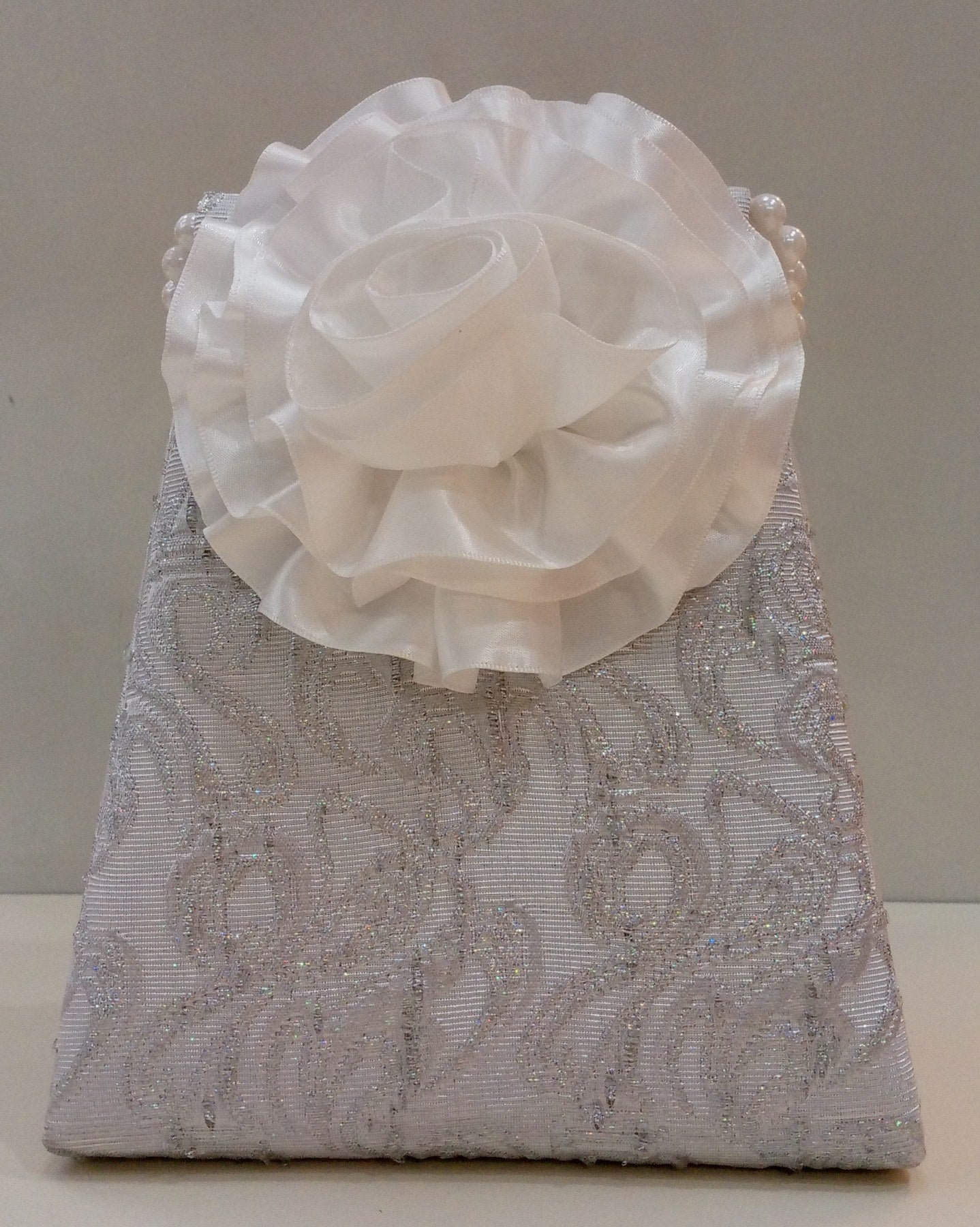 Bridal Bag White Design 02