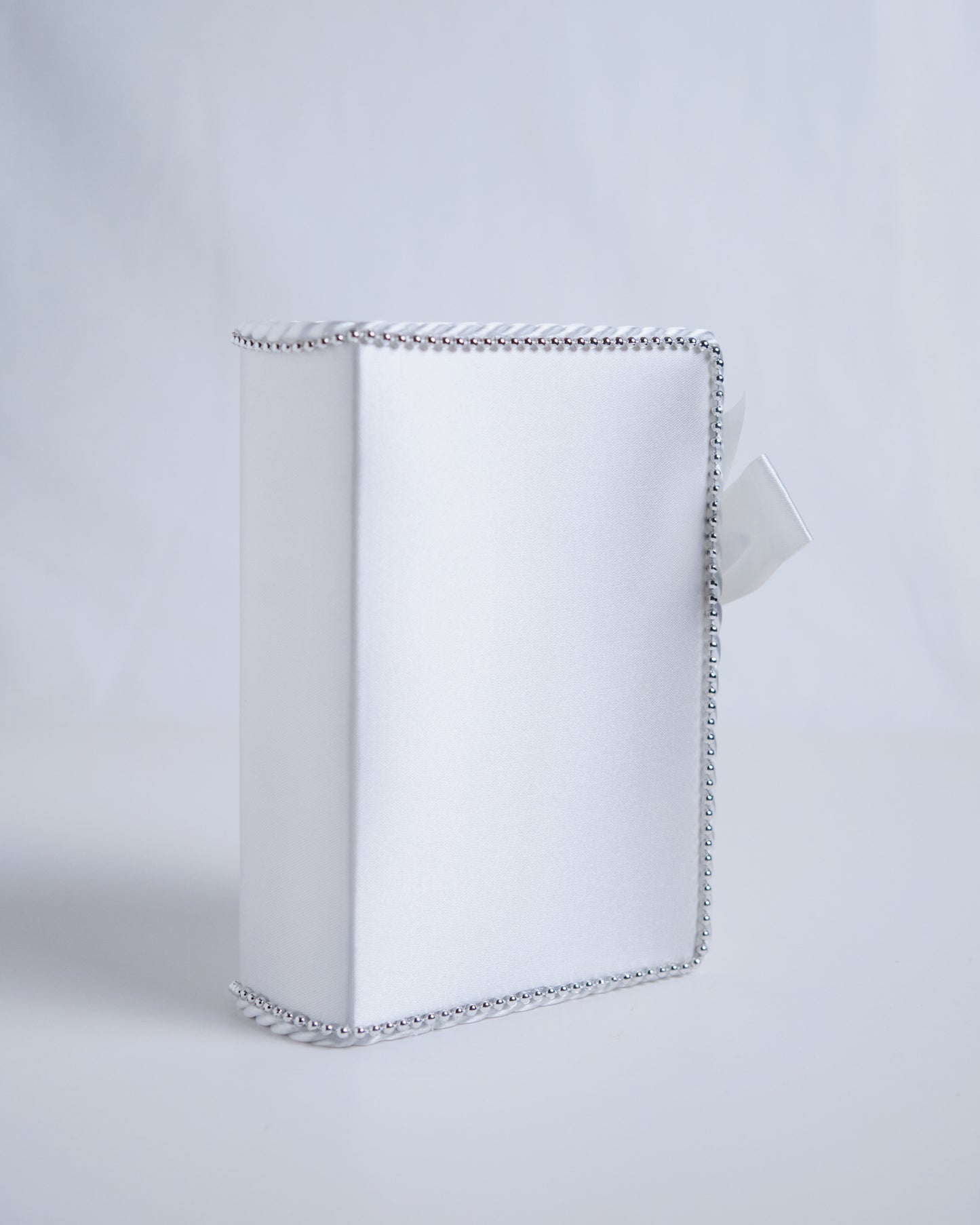 Bible Minimalist White W/Ribbon (Wedding Bible)