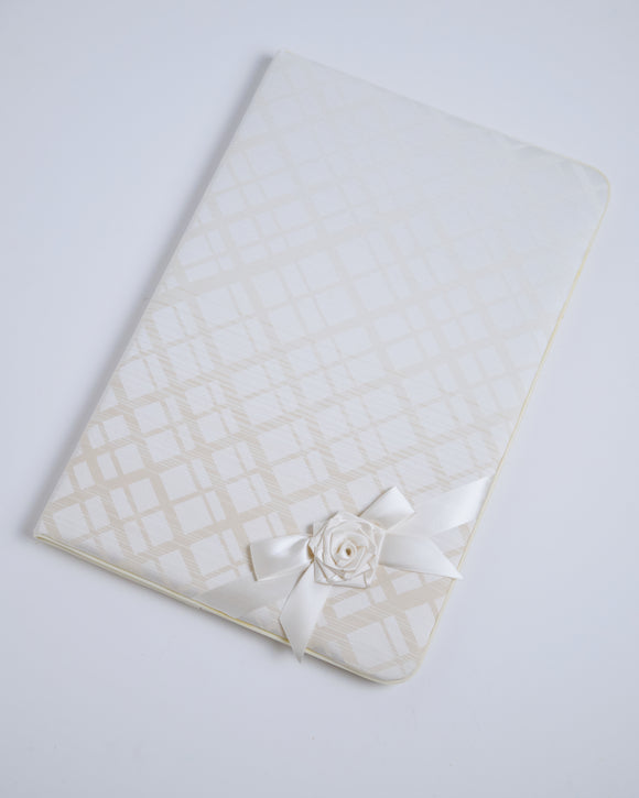 Marriage Contract Folder Assorted Design (Ecru)