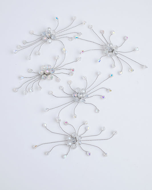 Teddy Hair Pins Bridal Hair Accessories | Bride Hair