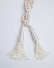 Load image into Gallery viewer, Cord Braided Big Tassle (White)
