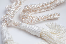 Load image into Gallery viewer, Cord Braided Big Tassle (White)
