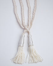 Load image into Gallery viewer, Cord Braided Big Tassle (White)
