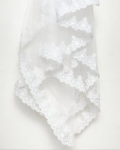 Load image into Gallery viewer, Bridal Veil CH Embroided 3yrds (White)
