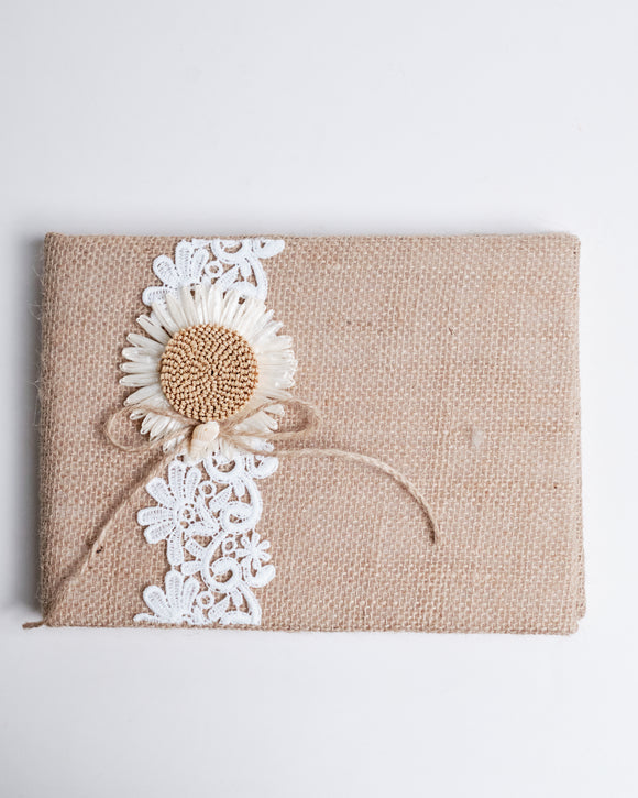 Rustic Sunflower Guestbook