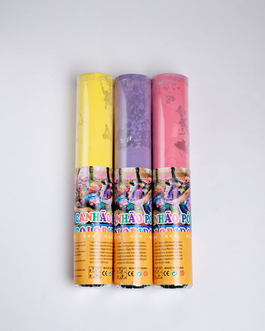 Colored Powder Poppers (Set of 3)