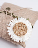 Rustic Sunflower Pillow