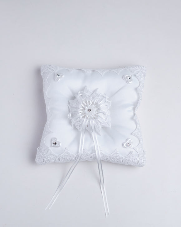 Empress Lace Ring Pillow with Ring Box