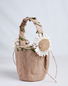 Rustic Sunflower Basket