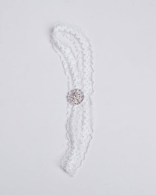 White Stone Garter
