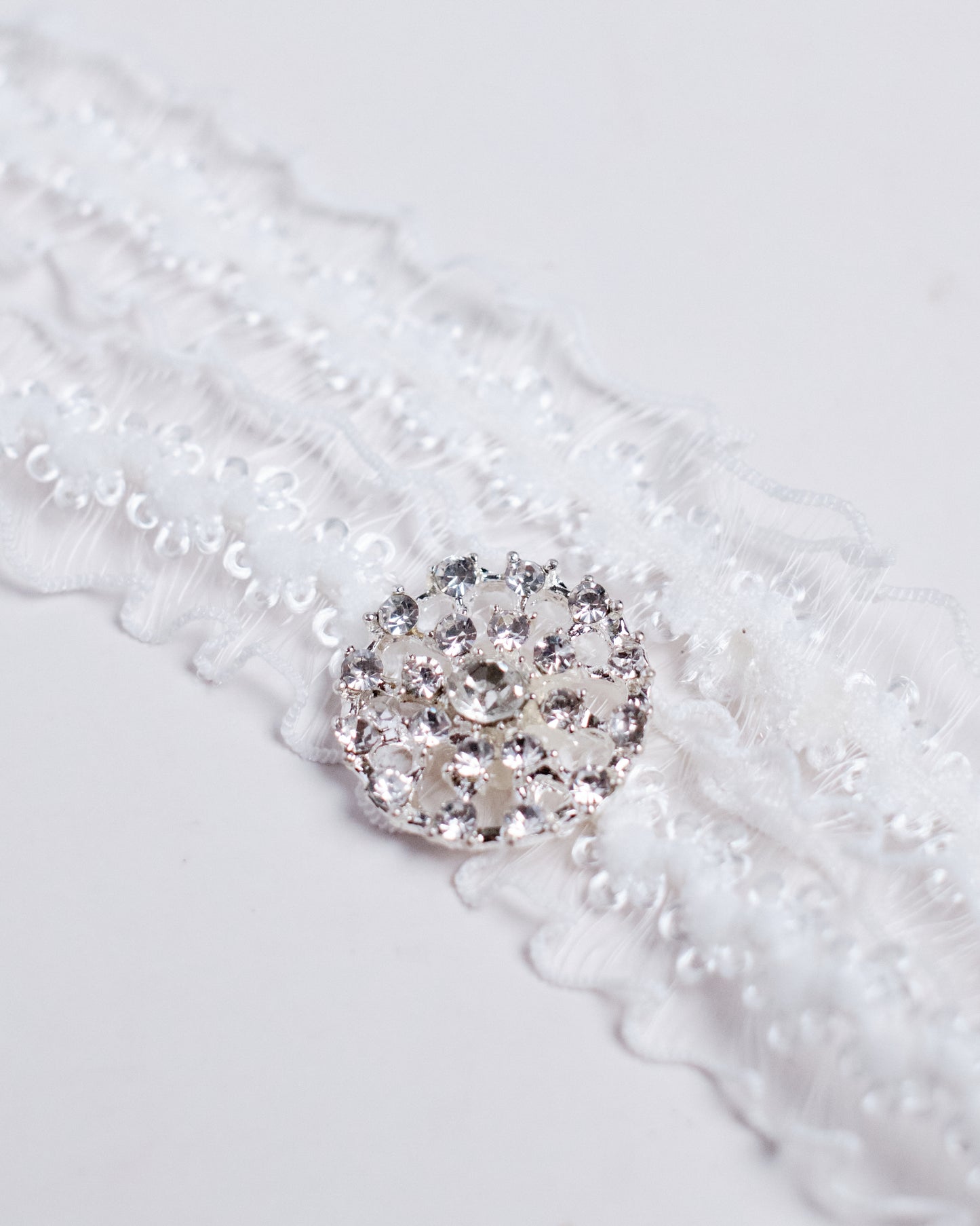 White Stone Garter