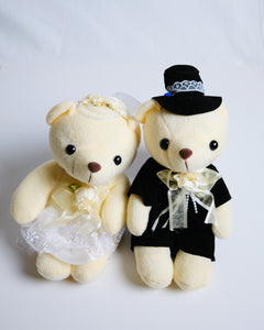 Couple Bear Bride & Groom
