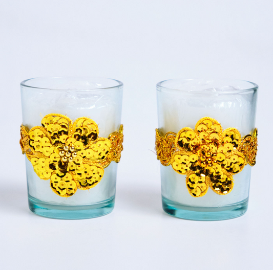 Offertory Candle Set Design 02 (Gold)
