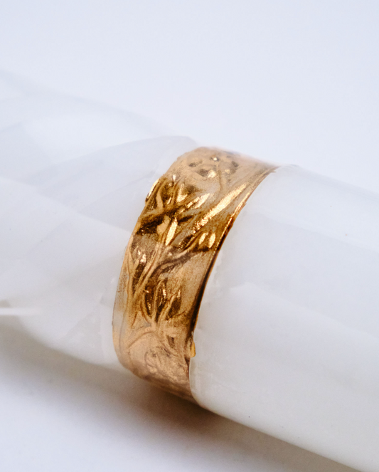 Unity Candle Spiral Metallic Line (Gold)