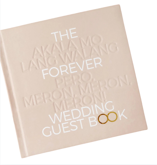 Wedding Guestbook The May Forever