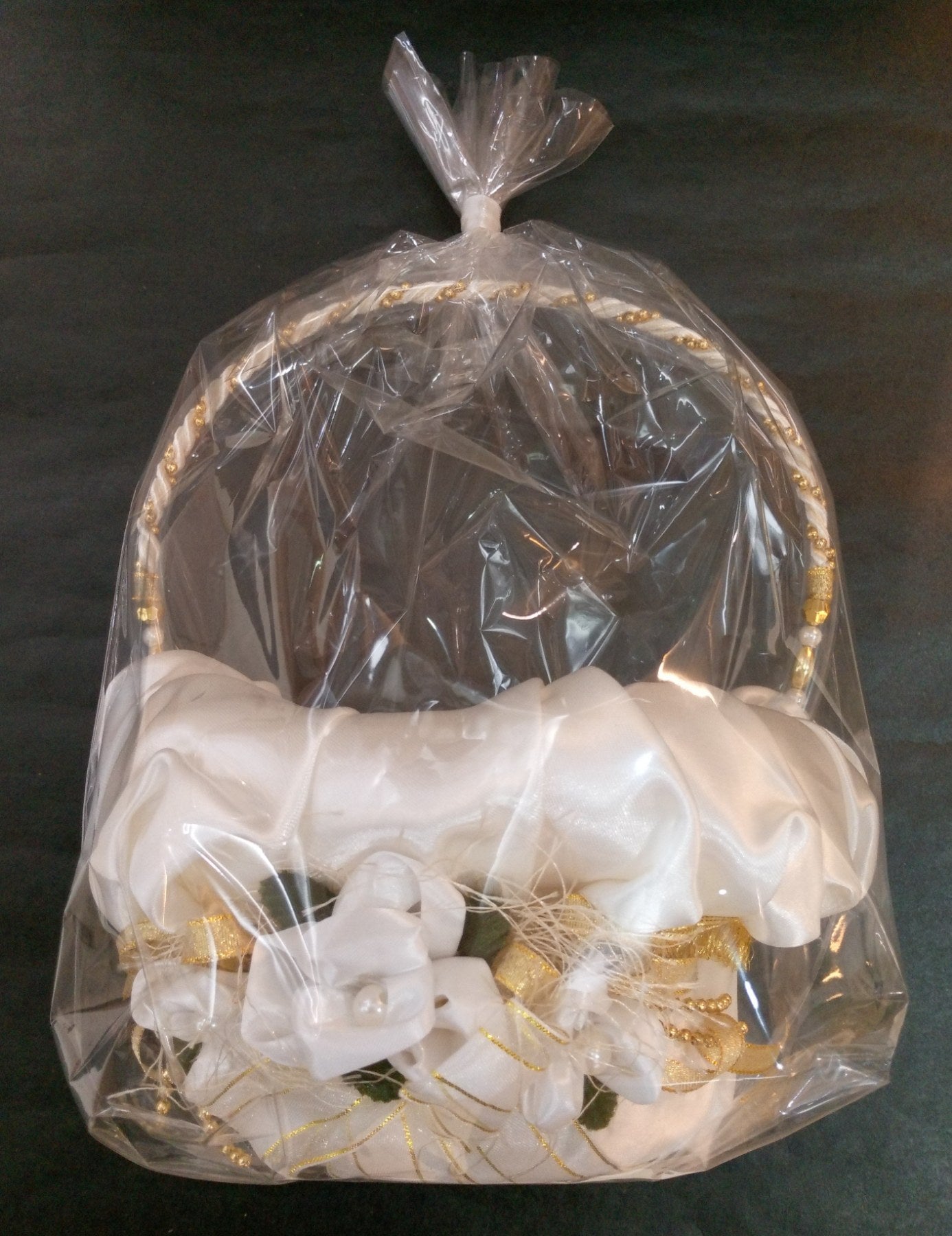 Flower Girl Basket Princess (Cream)