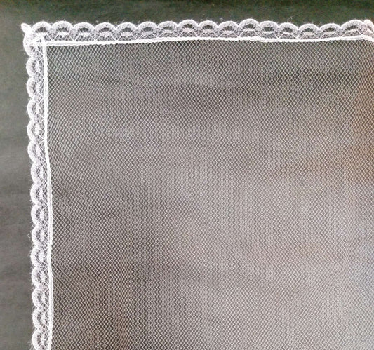 Secondary Veil Soft Tulle (White)