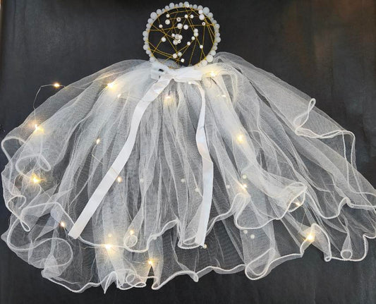 BACHELORETTE PARTY VEIL FOR BRIDE W/LIGHT