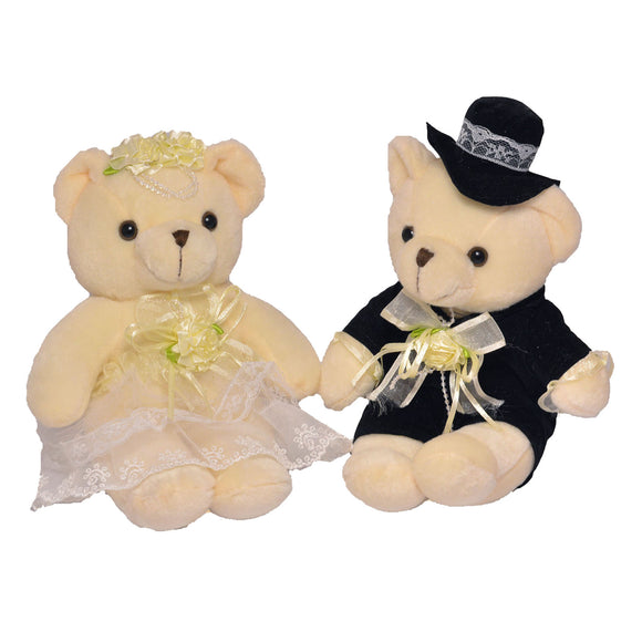 Couple Bear Bride & Groom