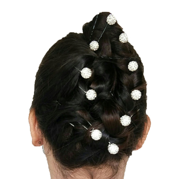 Hair Studs Disco Ball