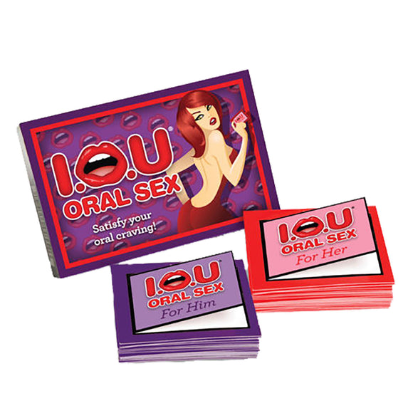 Bridal Shower I.O.U. Oral Sex Coupons