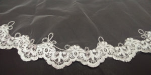 Bridal Veil  Filipiniana Round (Ecru)