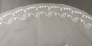 Bridal Veil Regular Round (White)