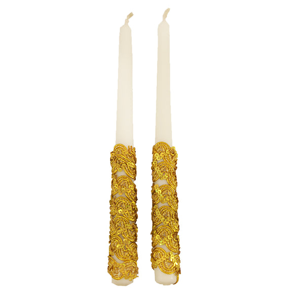 Lighting Candle Set Design 02 (Gold)