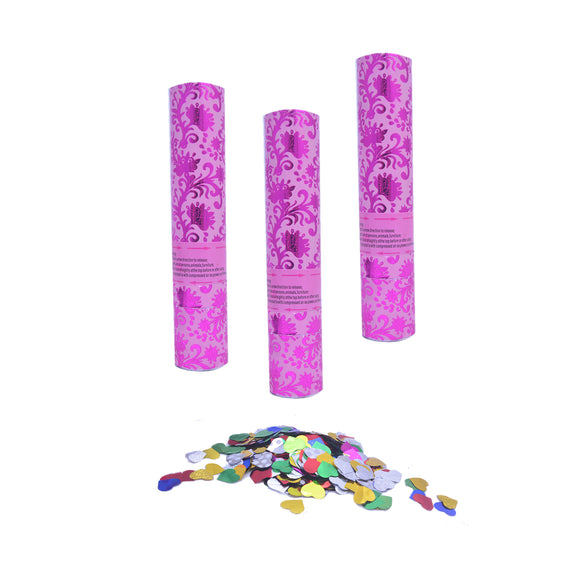 Wedding Poppers Pink Cover Super Premium Medium Set of 3