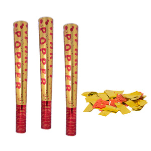 Wedding Poppers Twist Wide-mouth Set of 3