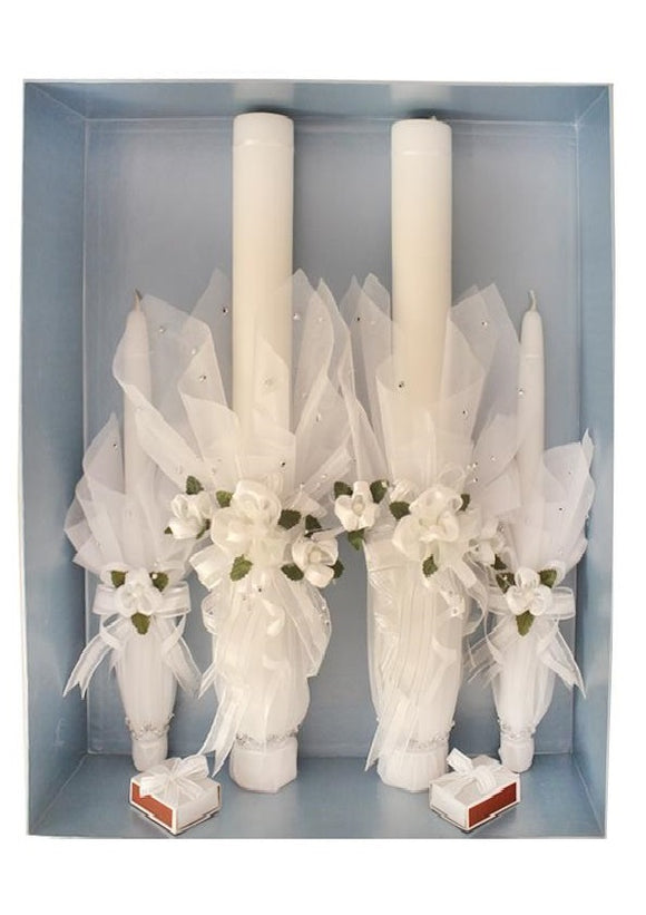 Secondary Candle Set Princess (Silver)